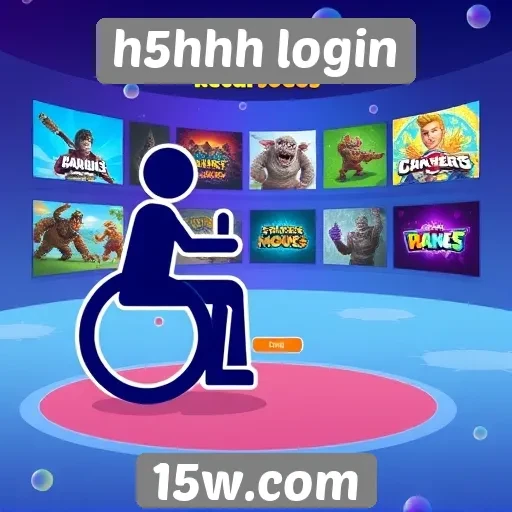 Acessibilidade no site de jogos h5hhh login
