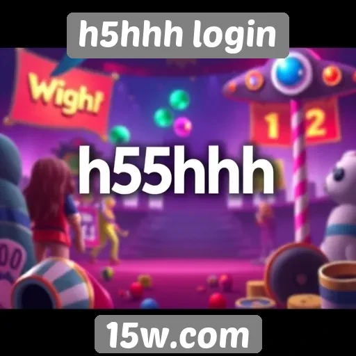 H5hhh login oferece experiências de jogos variados
