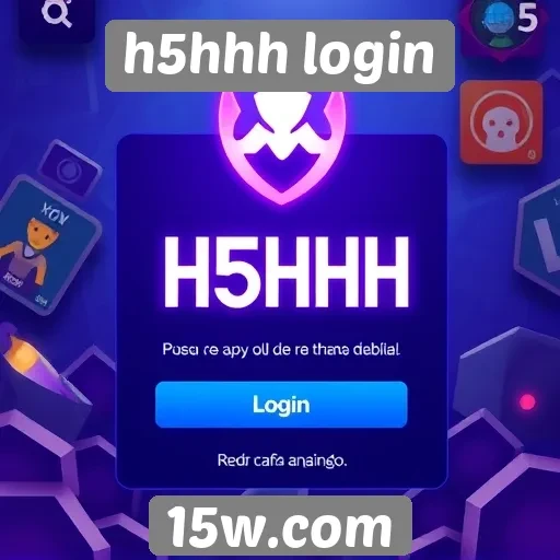 Novidades e recursos do h5hhh login para jogadores