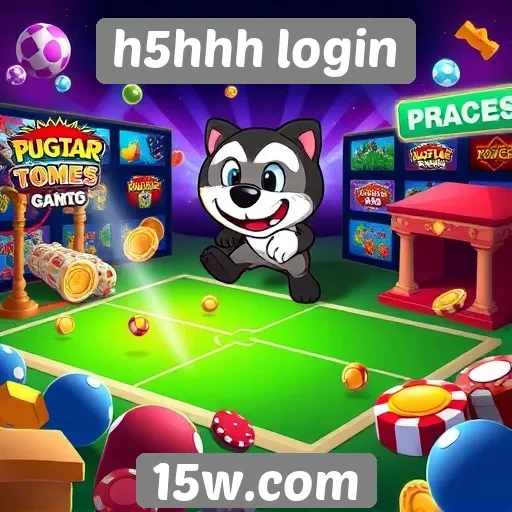 h5hhh login oferece novas opções de jogos online