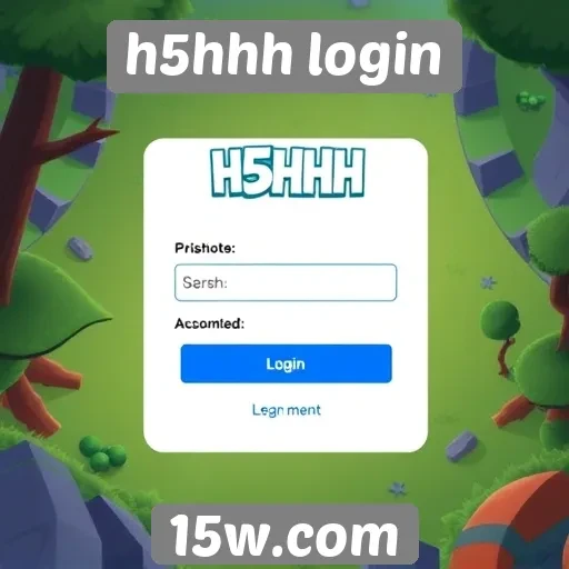 h5hhh login novas funcionalidades para jogadores