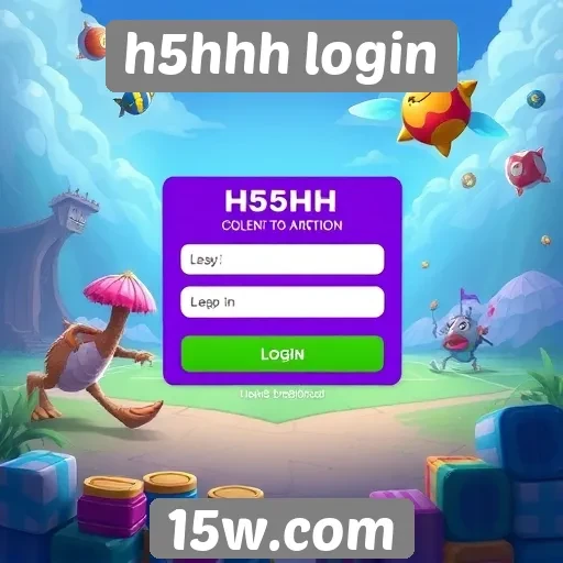 H5hhh login apresenta novos jogos ao público