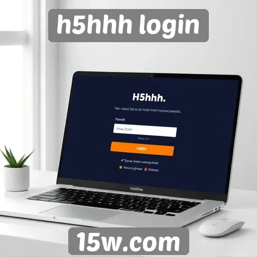 Usabilidade do site h5hhh login para novos usuários