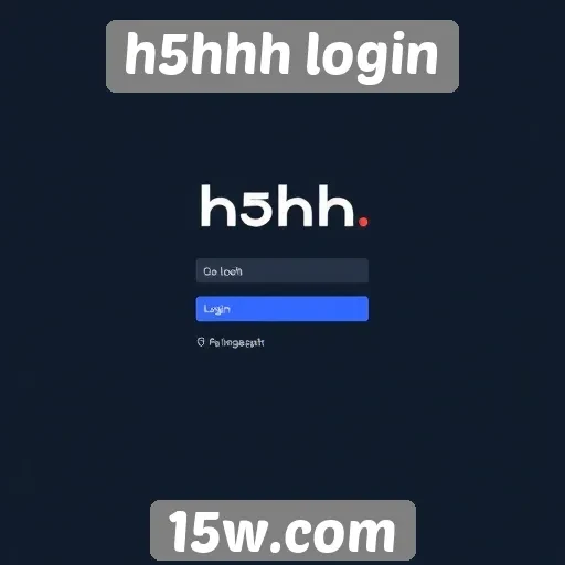 História do desenvolvimento do h5hhh login