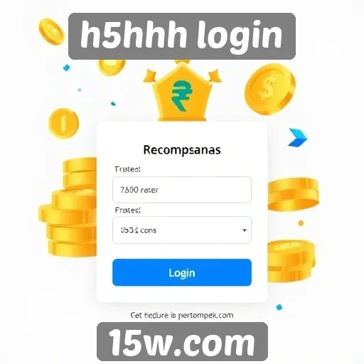 Como funciona o sistema de recompensas no h5hhh login