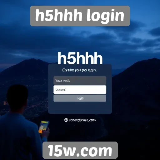 Acessibilidade do site h5hhh login para novatos